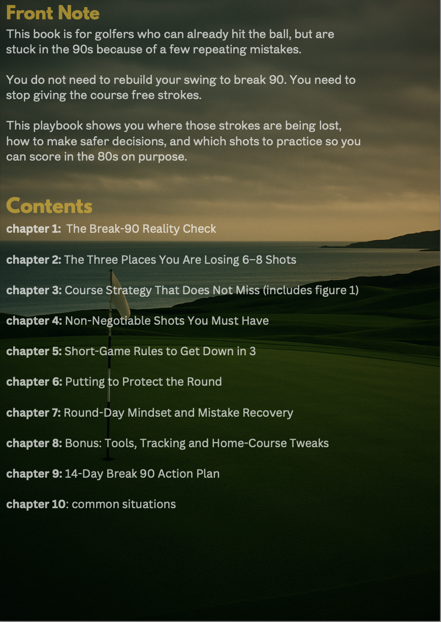 The manual to breaking 90